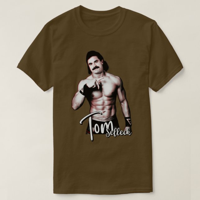 Camiseta Tom Selleck Sexy Design (Diseño del anverso)
