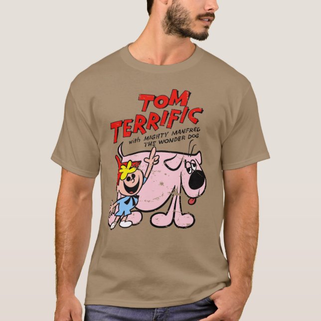 Camiseta tom terrific retro (Anverso)