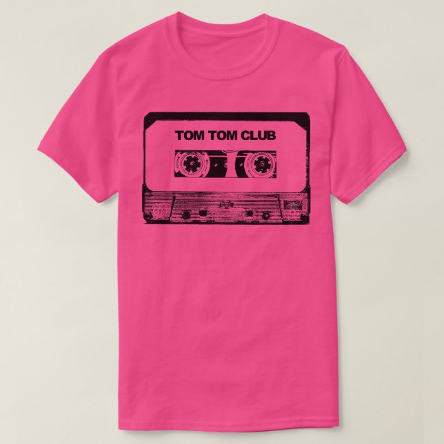 Camiseta Tom Tom Club Cinta Cassette (Diseño del anverso)
