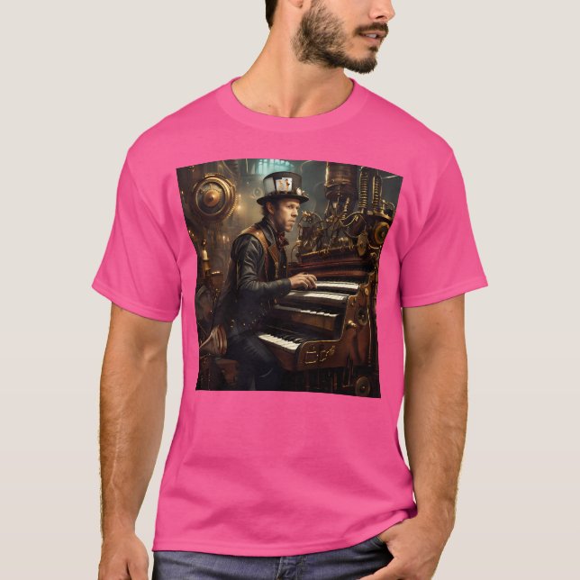 Camiseta Tom Waits Steampunk (Anverso)