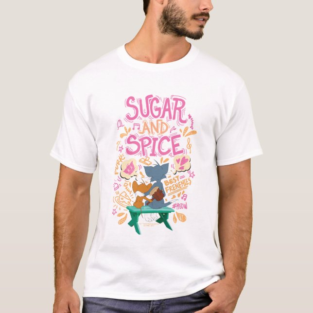 Camiseta Tom Y Jerry - Azúcar Y Especias (Anverso)