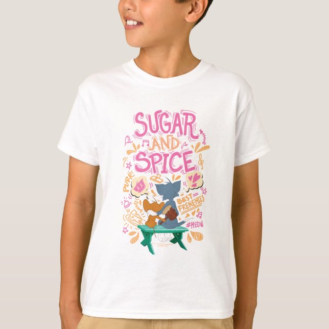 Camiseta Tom Y Jerry - Azúcar Y Especias (Anverso)