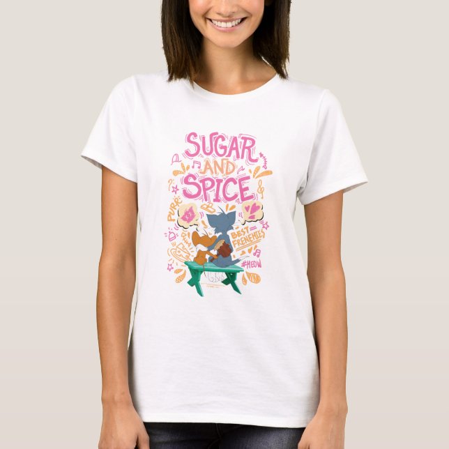 Camiseta Tom Y Jerry - Azúcar Y Especias (Anverso)