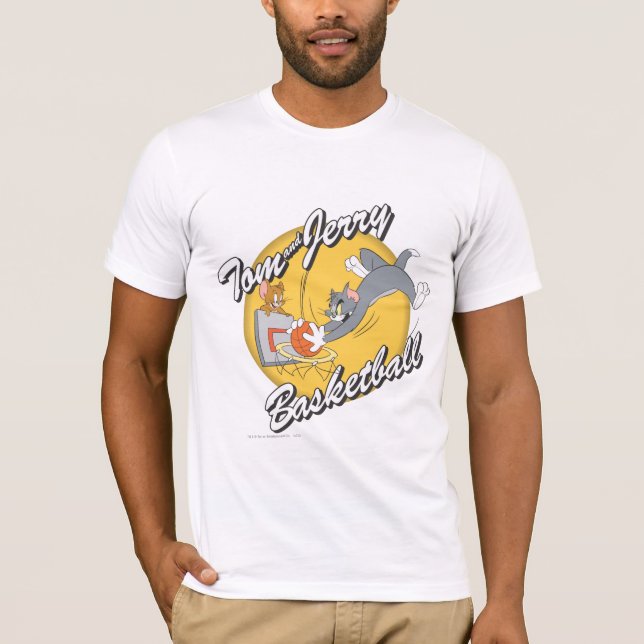 Camiseta Tom y Jerry Basketball 2 (Anverso)