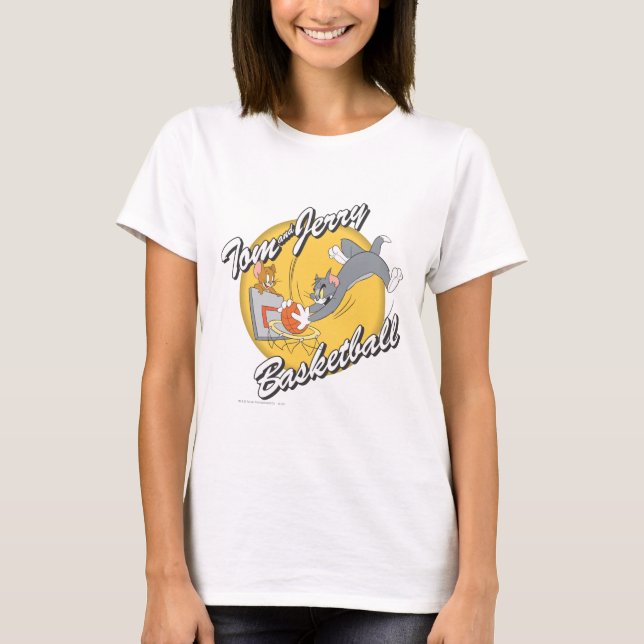 Camiseta Tom y Jerry Basketball 2 (Anverso)