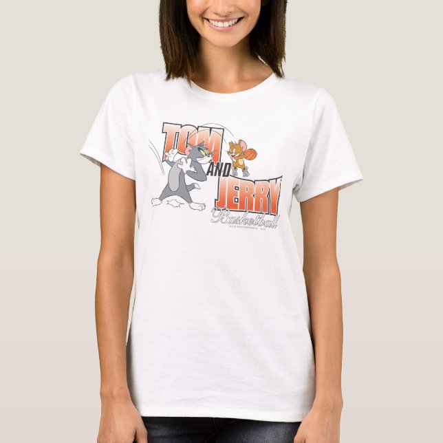Camiseta Tom y Jerry Basketball 3 (Anverso)