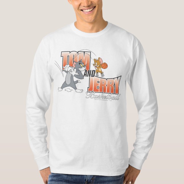 Camiseta Tom y Jerry Basketball 3 (Anverso)