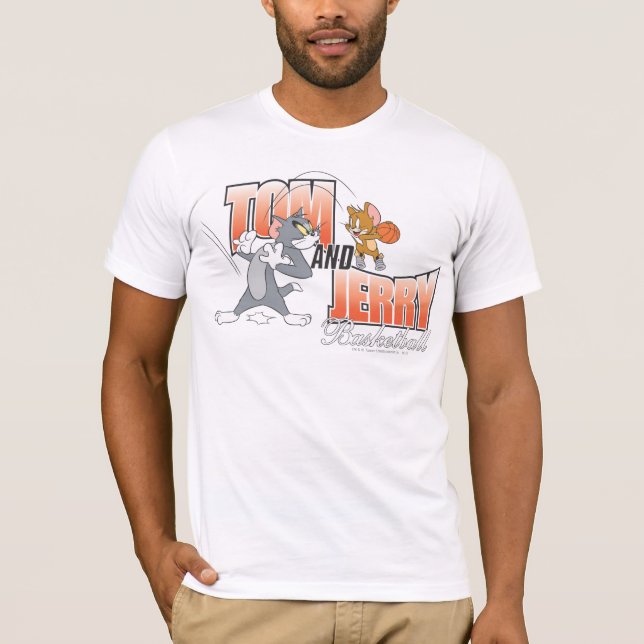 Camiseta Tom y Jerry Basketball 3 (Anverso)