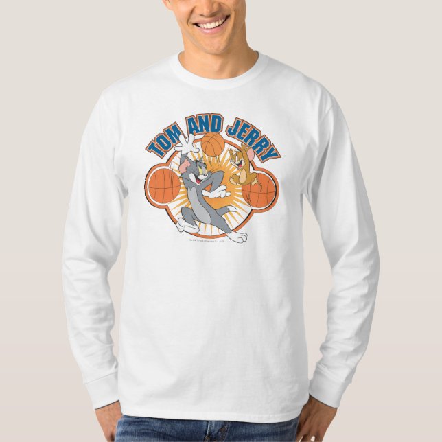 Camiseta Tom y Jerry Basketball 4 (Anverso)