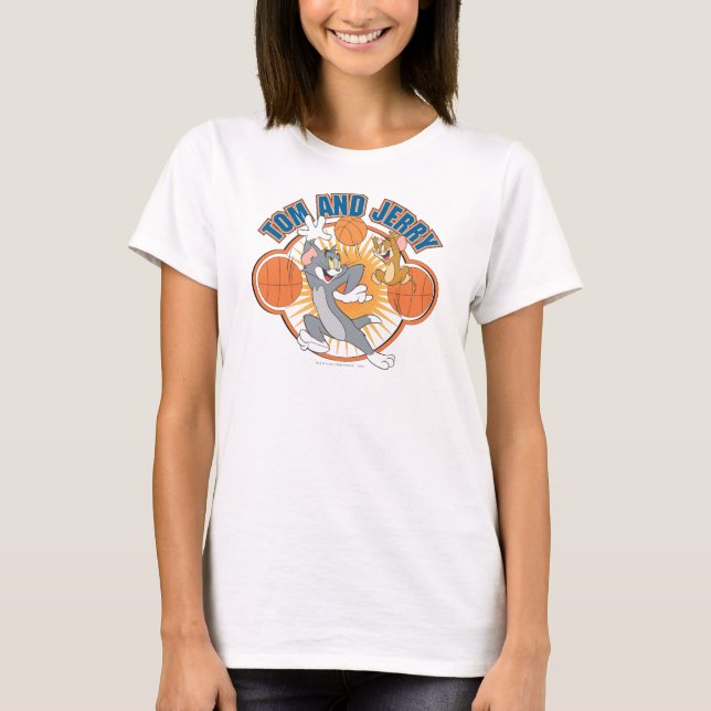 Camiseta Tom y Jerry Basketball 4 (Anverso)