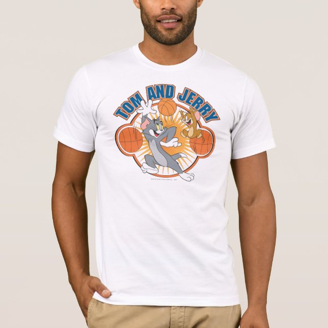 Camiseta Tom y Jerry Basketball 4 (Anverso)