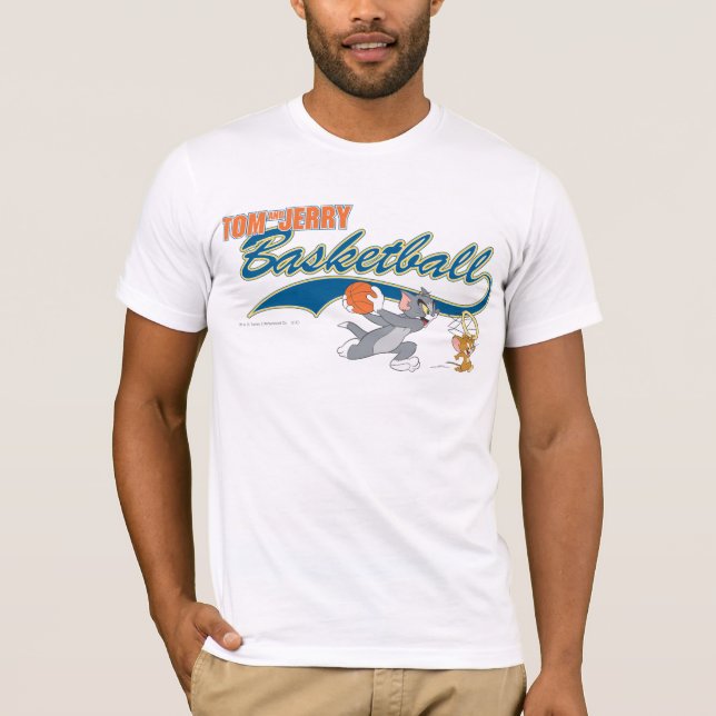 Camiseta Tom y Jerry Basketball 5 (Anverso)