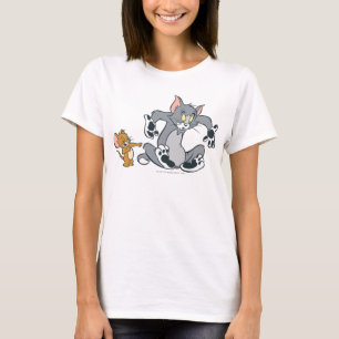 Camiseta Tom y Jerry Black Paw Cat