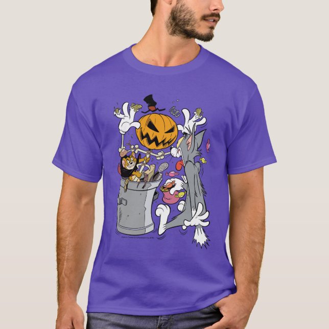 Camiseta Tom y Jerry | Boo a Tom (Anverso)