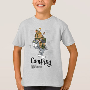 Camiseta Tom y Jerry Camping