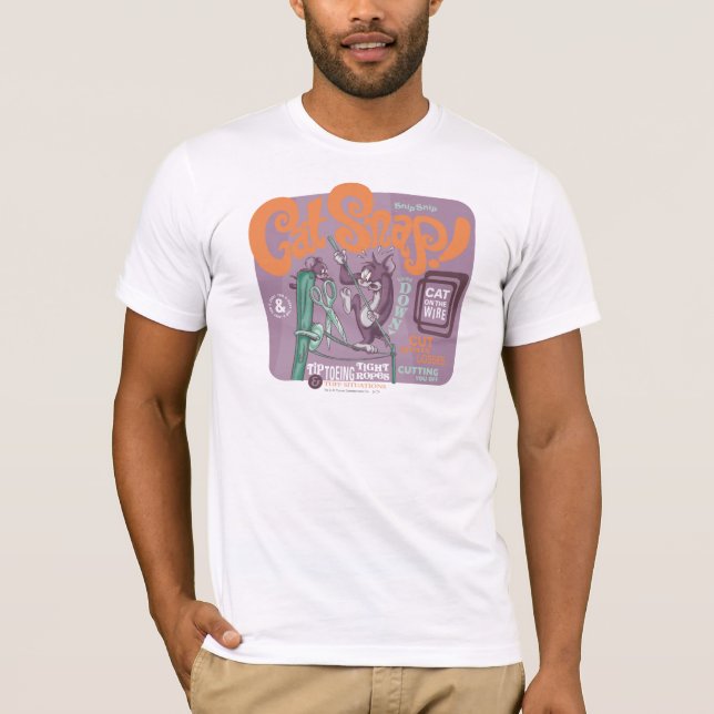 Camiseta Tom y Jerry Cat Snap (Anverso)