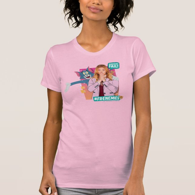 Camiseta Tom y Jerry con Kayla - Frenemies (Anverso)