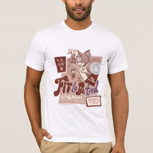 Camiseta Tom y Jerry cupo para ser atado