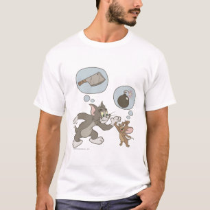 Camiseta Tom y Jerry Evil Thoughts