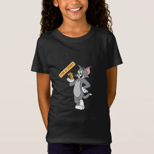 Camiseta Tom y Jerry graciosos. (Anverso)