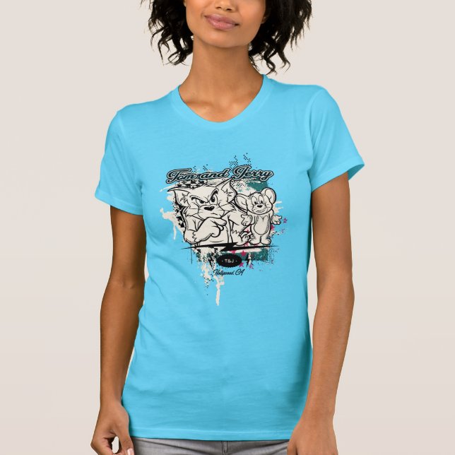 Camiseta Tom y Jerry Hollywood CA (Anverso)