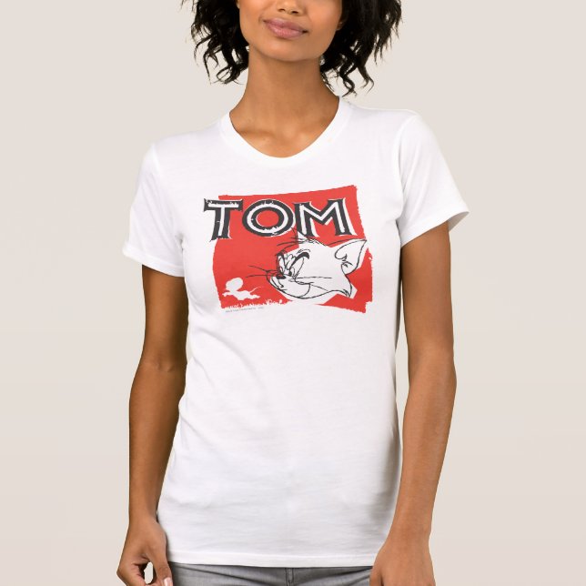 Camiseta Tom y Jerry Mad Cat (Anverso)