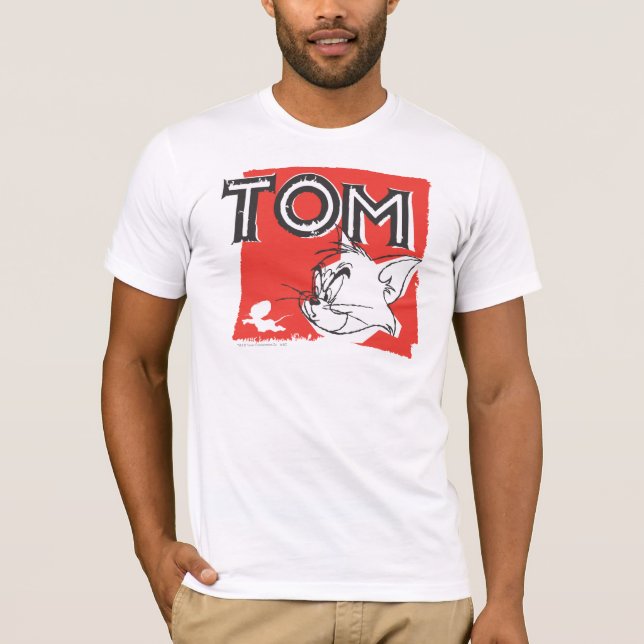 Camiseta Tom y Jerry Mad Cat (Anverso)
