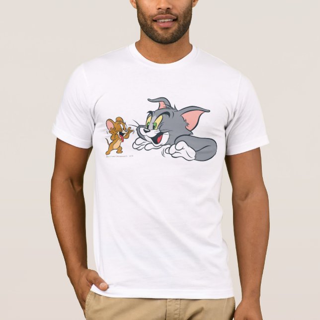 Camiseta Tom y Jerry Make Faces (Anverso)