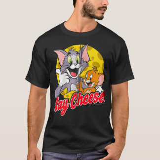 Camiseta Tom Y Jerry Say Cheese Portraip