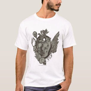 Camiseta Tom y Jerry Skull