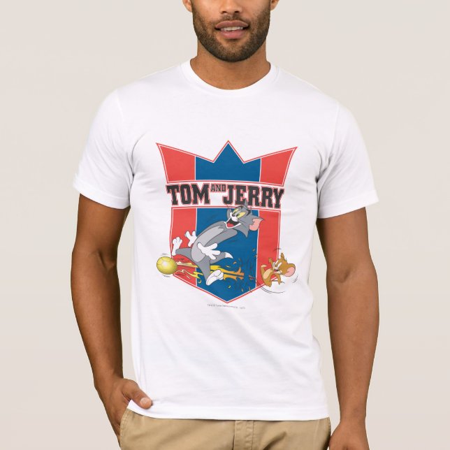 Camiseta Tom y Jerry Soccer (fútbol) 7 (Anverso)