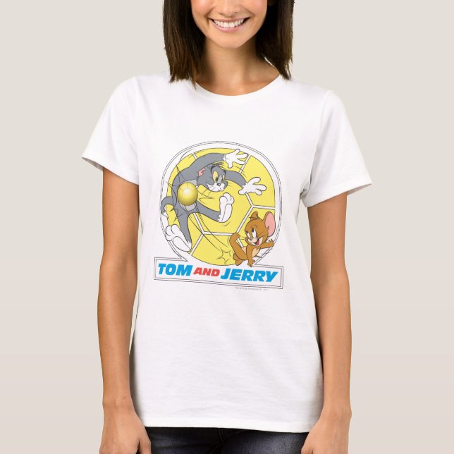 Camiseta Tom y Jerry Soccer (fútbol) 8 (Anverso)