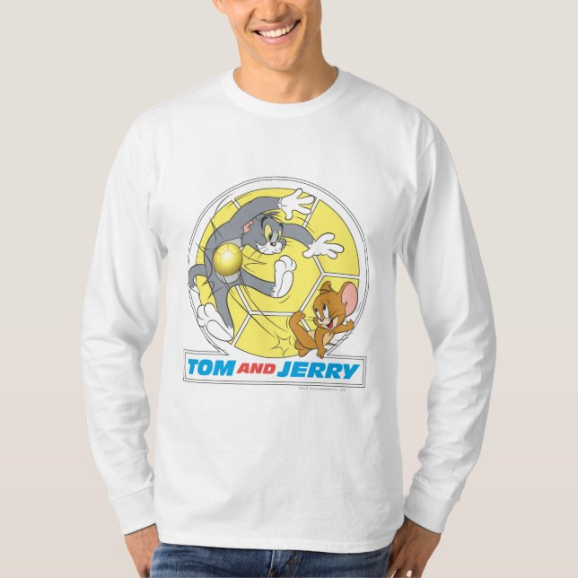 Camiseta Tom y Jerry Soccer (fútbol) 8 (Anverso)