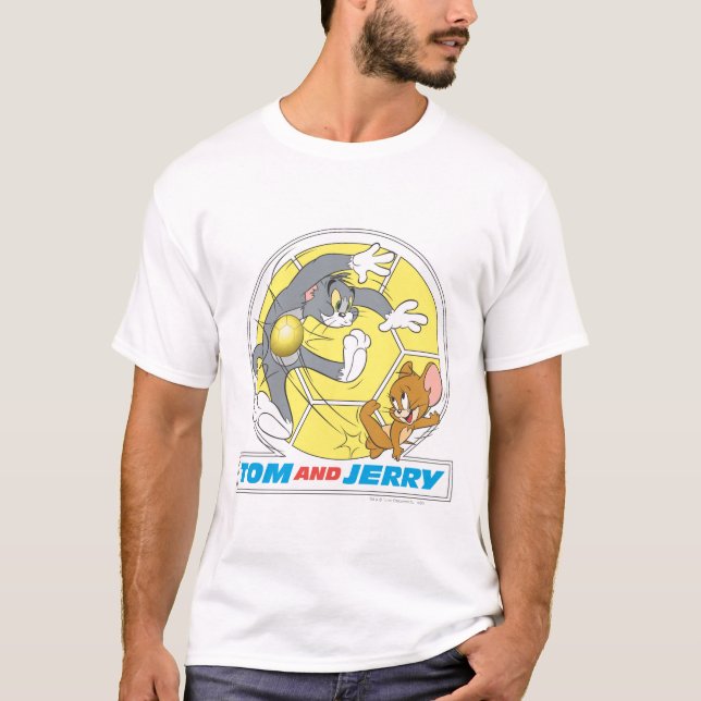 Camiseta Tom y Jerry Soccer (fútbol) 8 (Anverso)
