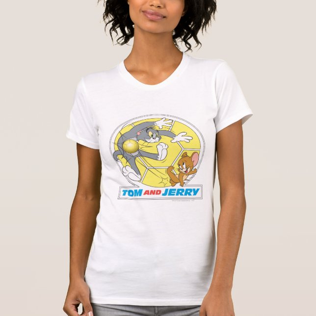 Camiseta Tom y Jerry Soccer (fútbol) 8 (Anverso)