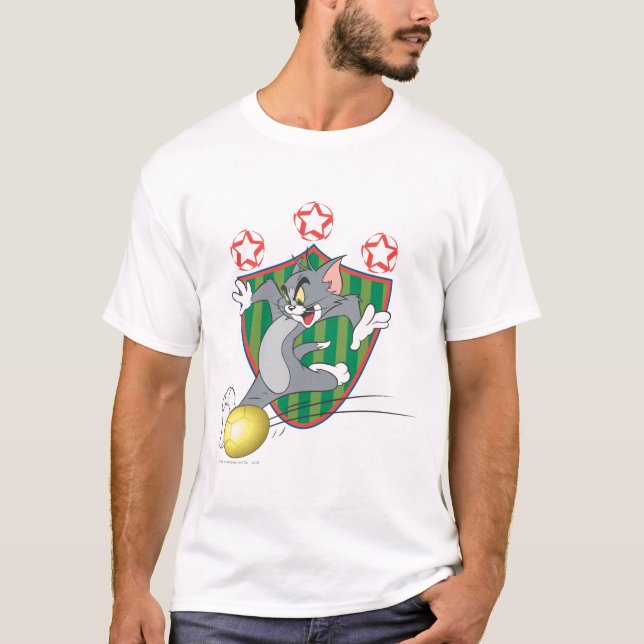 Camiseta Tom y Jerry Soccer (fútbol) 9 (Anverso)