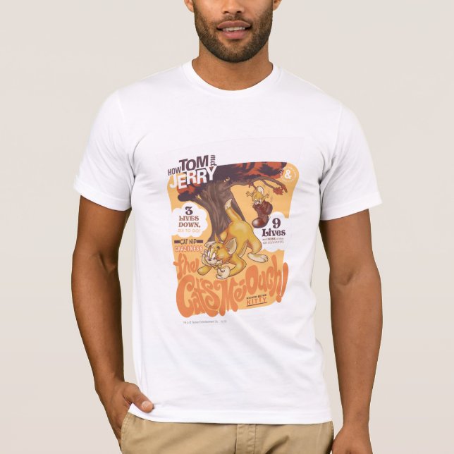 Camiseta Tom y Jerry The Cats Me-Ouch (Anverso)