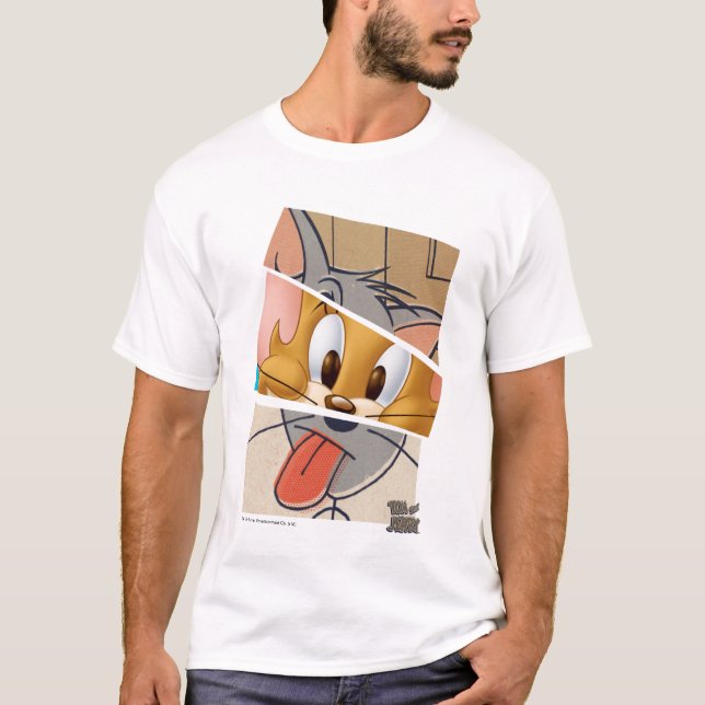 Camiseta Tom Y Jerry | Tom Y Jerry Mashup (Anverso)