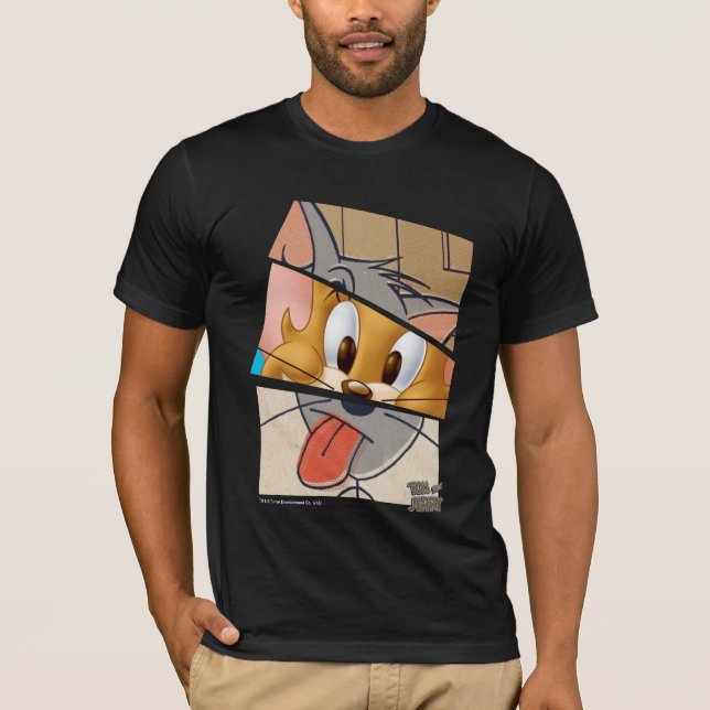 Camiseta Tom Y Jerry | Tom Y Jerry Mashup (Anverso)