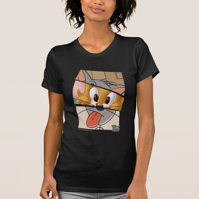 Camiseta Tom Y Jerry | Tom Y Jerry Mashup (Anverso)