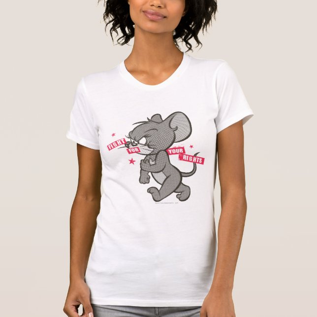 Camiseta Tom y Jerry Tough Mouse 3 (Anverso)