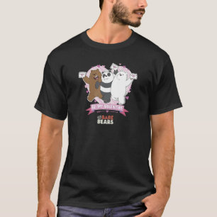 Camiseta Toma de grupo de pie de We Bare Bears Día de San V