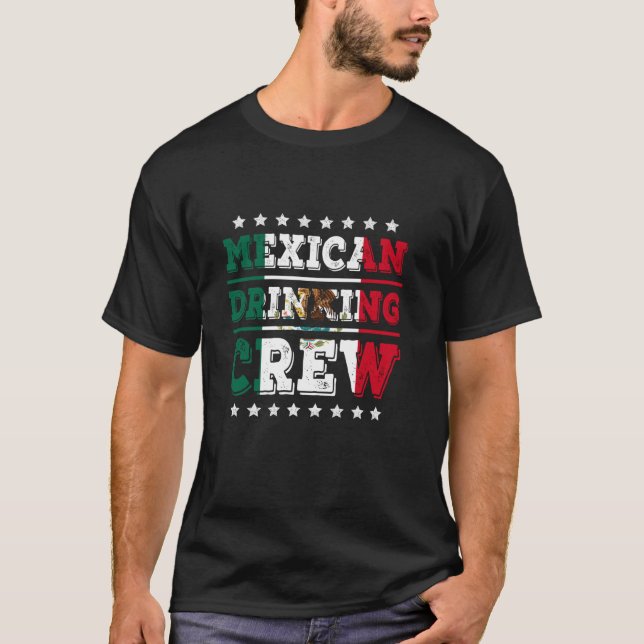 Camiseta Toma divertida de la bandera mexicana de México P (Anverso)