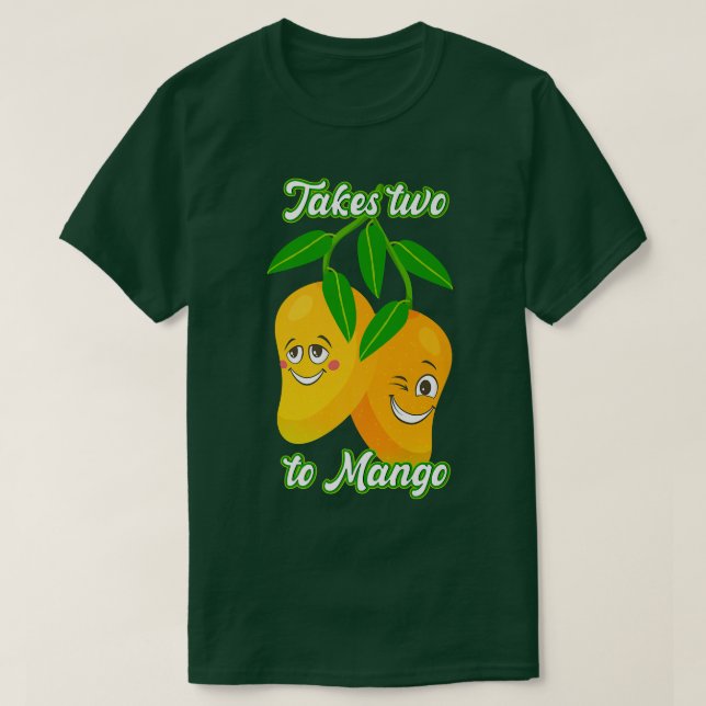 Camiseta Toma Dos Mangos De Mango (Diseño del anverso)