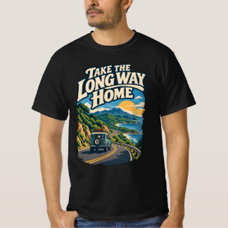 Camiseta Toma el camino largo a casa