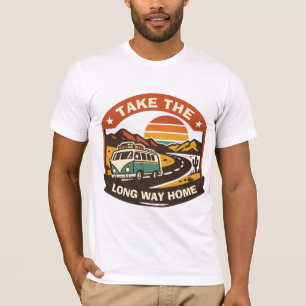 Camiseta Toma el camino largo a casa