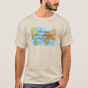 Camiseta Toma el corazón, he superado al mundo.