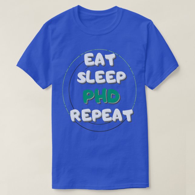 CAMISETA TOMA EL DORMITORIO PHD REPEA0 (Diseño del anverso)