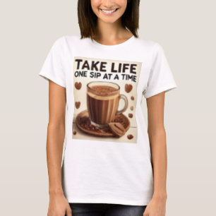 CAMISETA TOMA LA VIDA UN SIP A LA VEZ