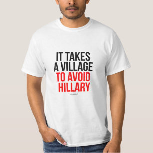 Camiseta Toma un pueblo para evitar a Hillary - Hillary